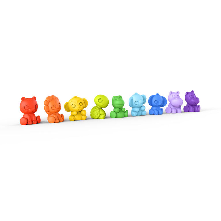 Ensemble de 9 amis TropicAnimals