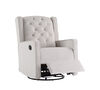 Lennox Furniture Capri Glider Recliner Swivel Off-White
