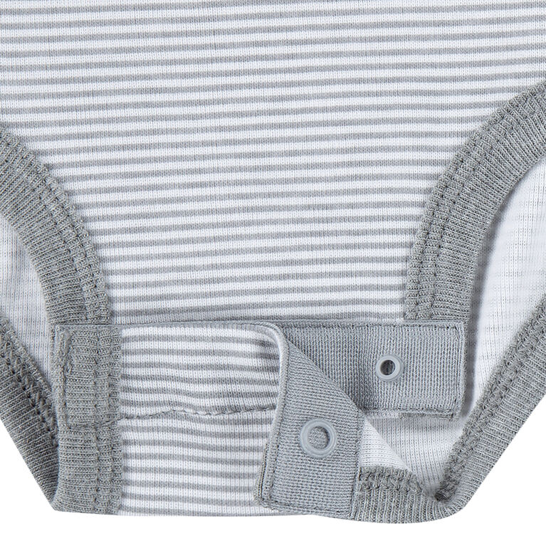 Nike 3 Pack Bodysuit Set - Grey