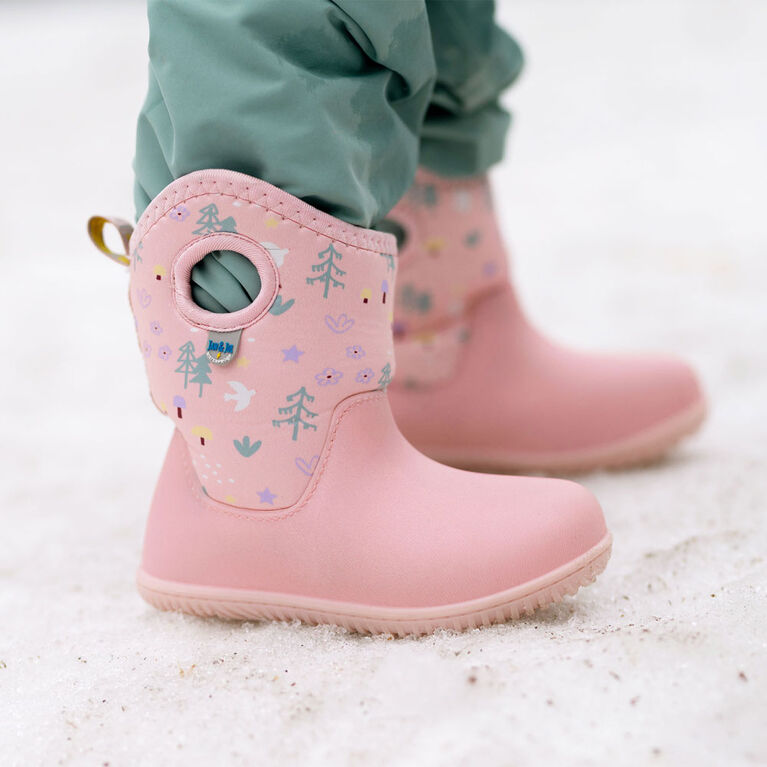 Bottes L&eacute;g&egrave;res Imperm&eacute;ables pour Enfants | For&ecirc;t Rose - 7 Tout-Petit