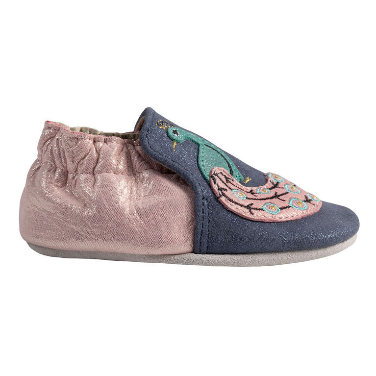 Robeez - Soft Soles Peacock Navy 6-12M