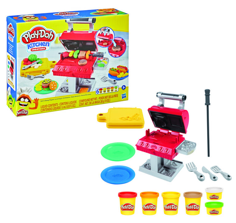 Play-Doh Kitchen Creations Grill 'n Stamp Playset