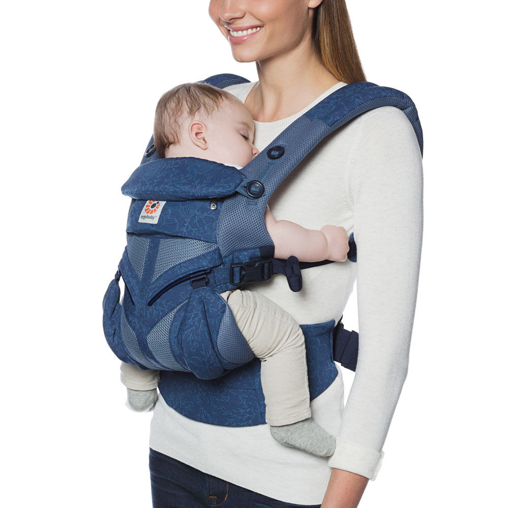 Ergobaby Omni 360 Cool Air Mesh Carrier Blue Bloom Babies R Us Canada