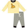 earth by art & eden - Bryan Pant Set-2-Piece Set - Banana Multi, Newborn