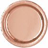 Or Rose Assiettes 9po, 8un