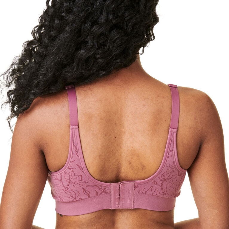 Bravado! Designs Soutien-gorge balconnet pour la maternité et l’allaitement Intrigue, Berry Jacquard, Moyen