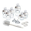 Tommee Tippee Natural Start Grow with Baby Bottle Set, 5oz, 9oz and 11oz, Slow, Medium and Thicker Flow Nipples, Removable Bottle Handles, Self-Sterilizing