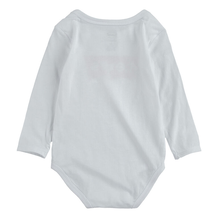 Levis Long Sleeve Batwing Bodysuit - White