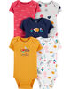 Carter's 5-Pack Hearts Original Bodysuits Multi-Color - 18 Months