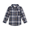 Rococo Flannel Shirt Blue 6/9M