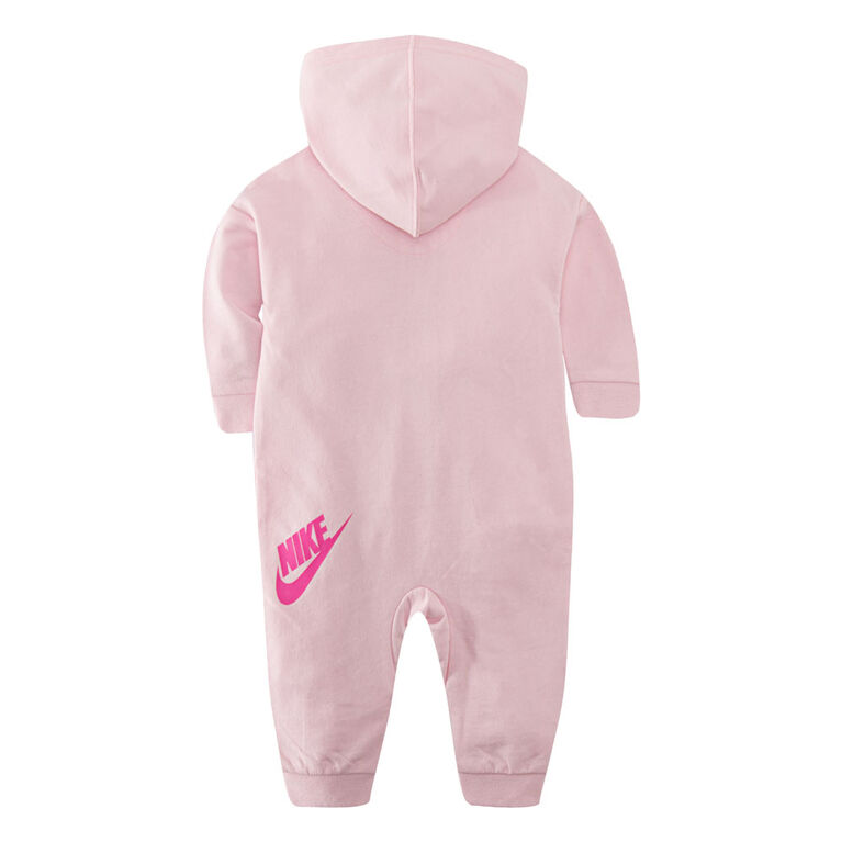 Combinaison Nike Futura avec Capuchon - Rose - Taille 3 Mois