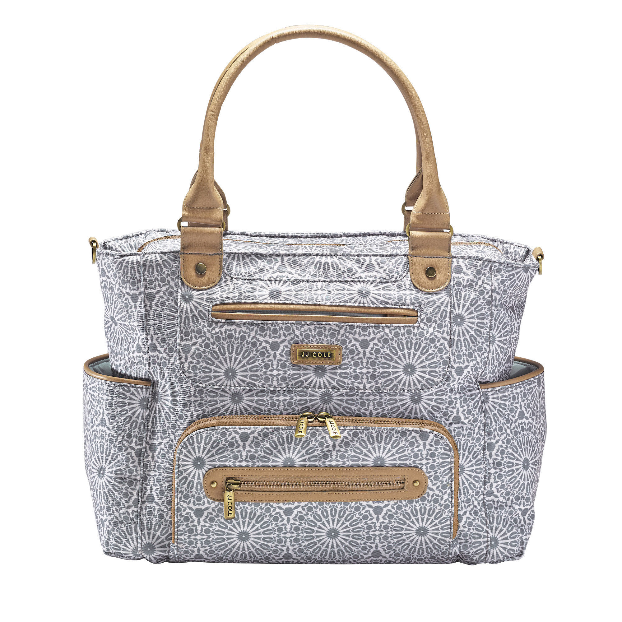 Jj Cole Caprice Diaper Bag Gray Heather