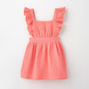 pinafore party dress, 12-18m - pink
