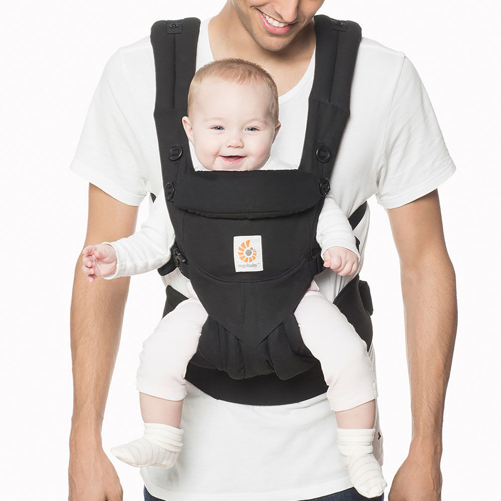 Ergobaby Omni 360 All in One Ergonomic Baby Carrier Pure Black Babies R Us Canada