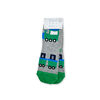 Chloe + Ethan - Toddler Socks, Grey Trains, 2T-3T