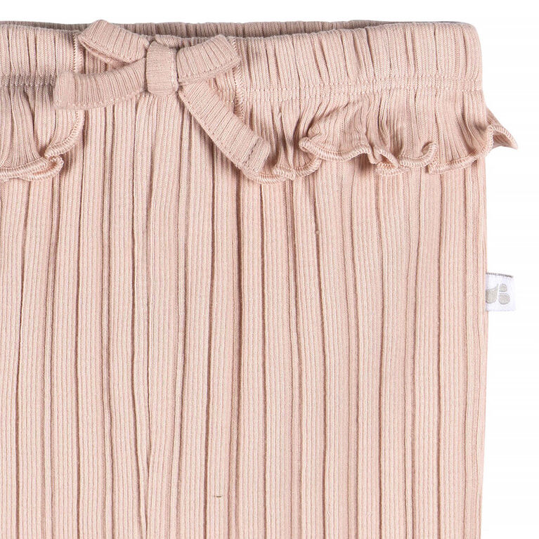 Just Born - Lot de 2 pantalons - Rose 3-6M