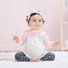 Just Born Baby Girls' 2-Piece Organic Tunic and Pant Set - Lil' Lamb 6-9 months