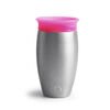 Miracle Stainless Steel 360° Sippy Cup - 10oz - Pink