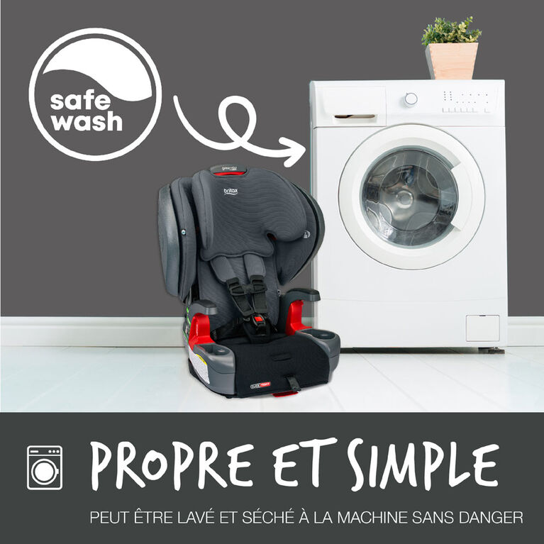 Britax Grow With You ClickTight Plus, Black Ombre SafeWash