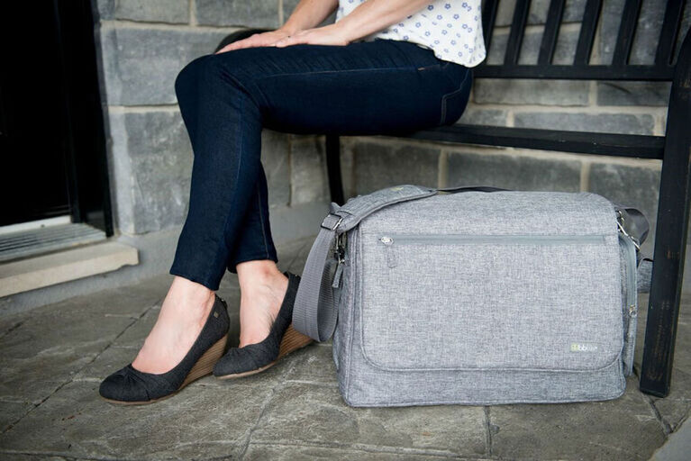 bblüv Ultra Diaper Bag - Heather Grey