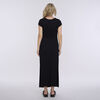 Motherhood Short Sleeve Side Tie Midi Dress