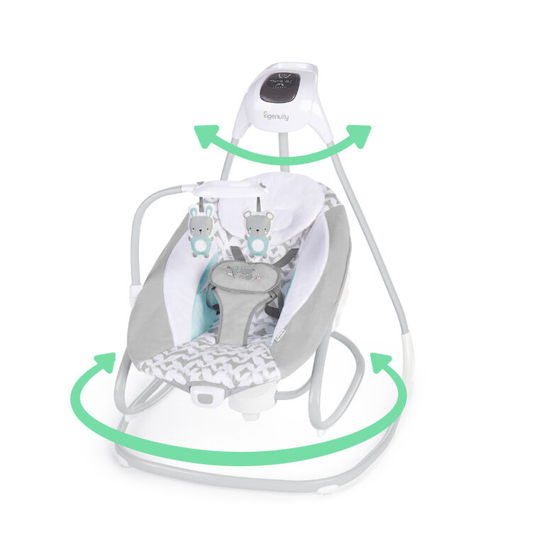 SimpleComfort Compact Soothing Swing and Rocker - Raylan