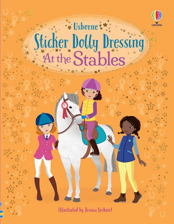 Sticker Dolly Dressing At the Stables - English Edition