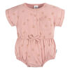 Gerber Childrenswear    Lot de 2 barboteuses  Fille  Fleurs Rétro  12 Mois