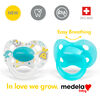 Medela Baby new ORIGINAL Pacifier, Perfect for everyday use, BPA free, Lightweight and orthodontic - Baby pacifier 0-6 mo Boy