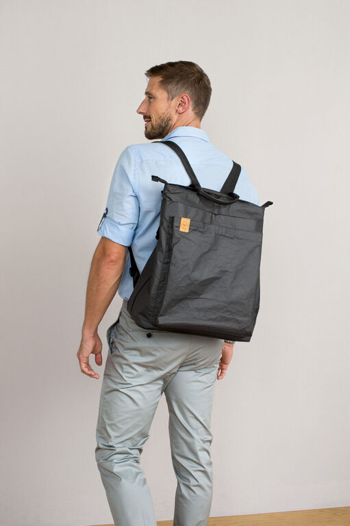 Lassig Green Label Tyve Backpack Diaper Bag - Black