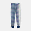 RISE Little Earthling Short Sleeve 2 Piece Sleep Dk Blue Stripe