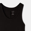 Tank Dress Short Sleeve Black L