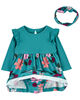 Carter's Two Piece Floral Bodysuit Dress Set 9M