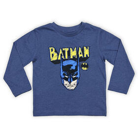 Batman - T-shirt à manches longues - Bleu royal - 2T