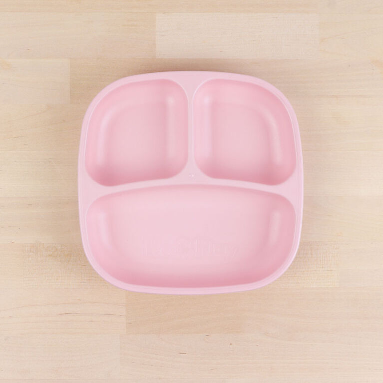 Re-Play Divided Plate - Ice Pink