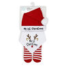 1st Christmas Hat, Bib And Sock Set