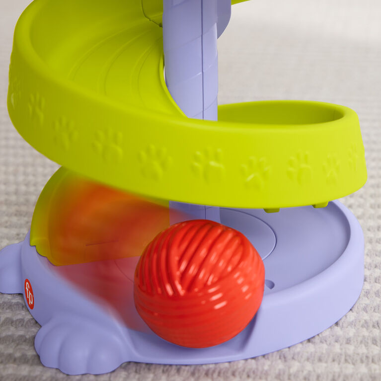 Fisher-Price-Tour Chat à Balles-Centre d'activités pour tout-petits
