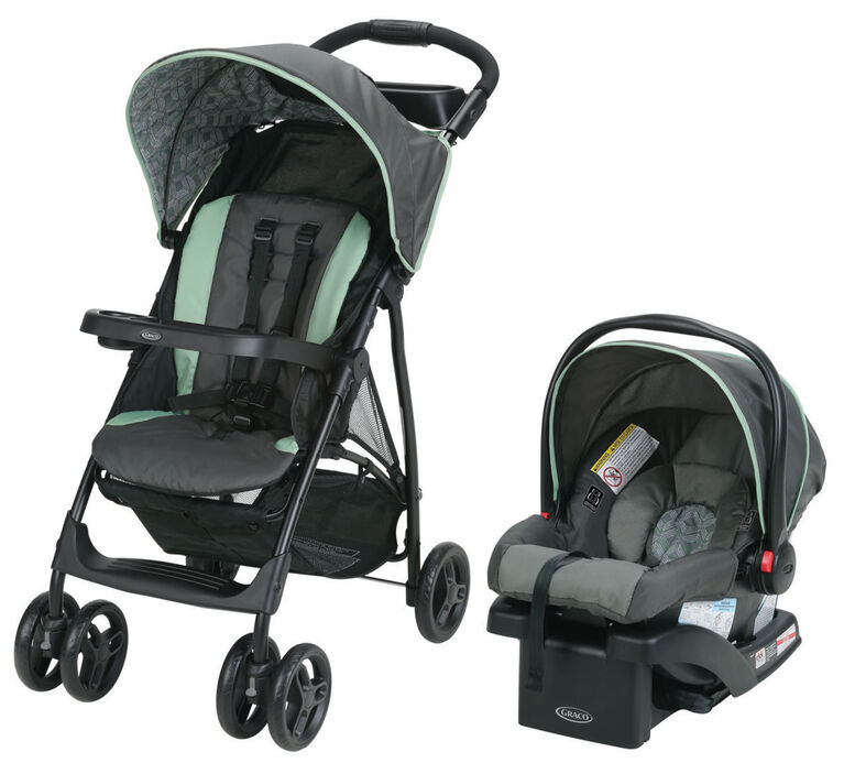 Système de transport Graco LiteRider LX avec siège pour bébé SnugRide Click Connect 30 - Ames.