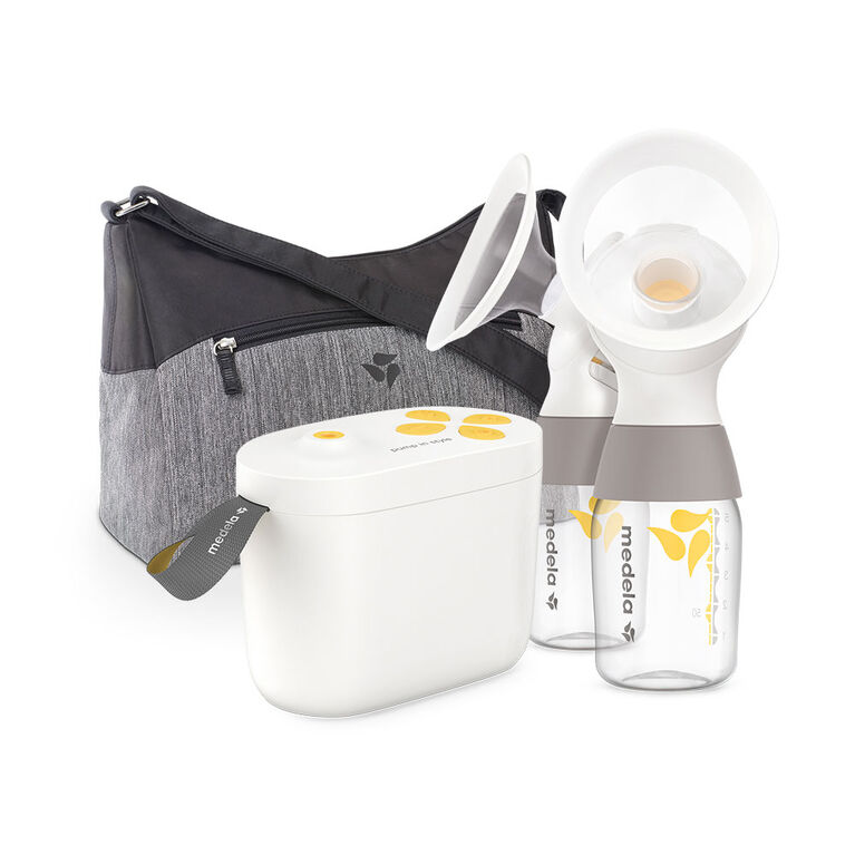 Medela Pump In Style with MaxFlow Technology, Closed System Quiet Portable Double Electric Breastpump, with PersonalFit Flex Breast Shields