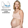 STAY COOL: Medela Keep Cool Sleep Breathable Nursing and Maternity Bra - Chai | Medium