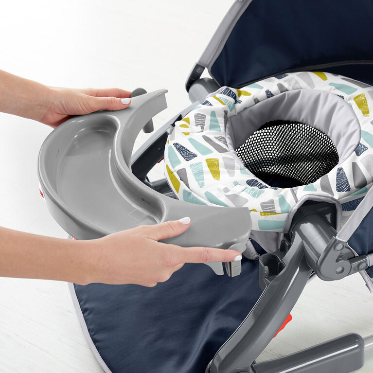 Siège jeu et confort portatif de Fisher-Price - Quartiers de citron, siège portatif pour bébé