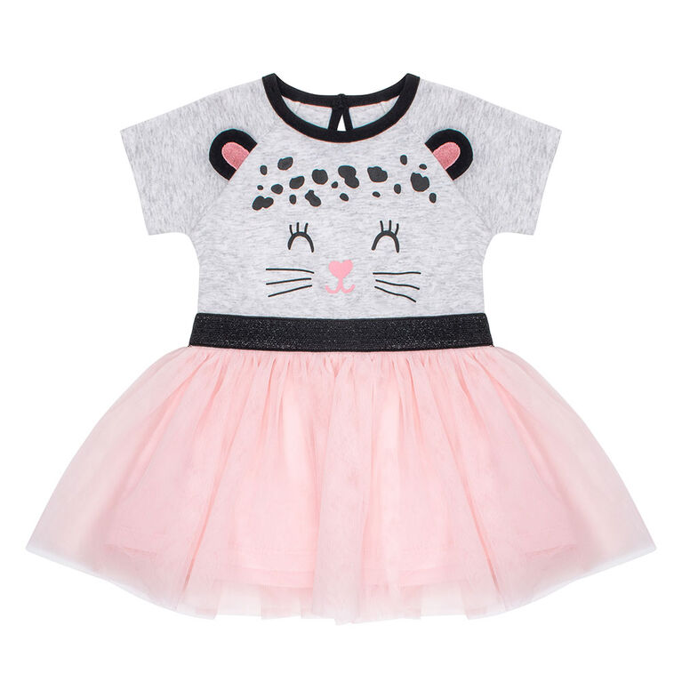 PL Baby Feline Fabulous Tutu Dress Light Grey 6M
