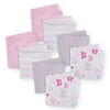 Koala Baby 8-Pack Washcloth, Pink Floral