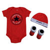 Ensemble Cadeau Converse - Rouge, Taille 0-6 mois
