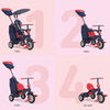 smarTrike: Star - Navy 4 in 1 Convertible Trike - R Exclusive