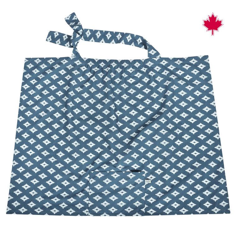 Perlimpinpin-Tablier D'Allaitement - Diamant Marine