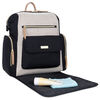 Baby Brezza Martine Backpack Diaper Bag - Black & Tan