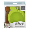 SiliBowl Silicone Bowl & Spoon Set - Lime and Orange