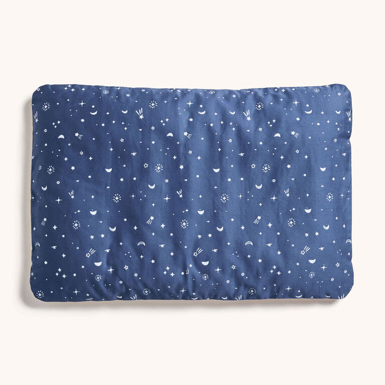 ergoPouch - Oreiller bio pour tout-petits avec étui - Ciel nocturne