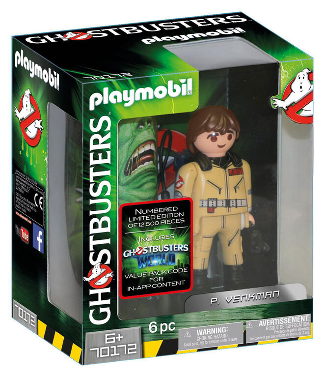 Playmobil -  Ghostbusters Edition Collector  P Venkman